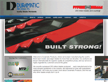 Tablet Screenshot of duramatic.com